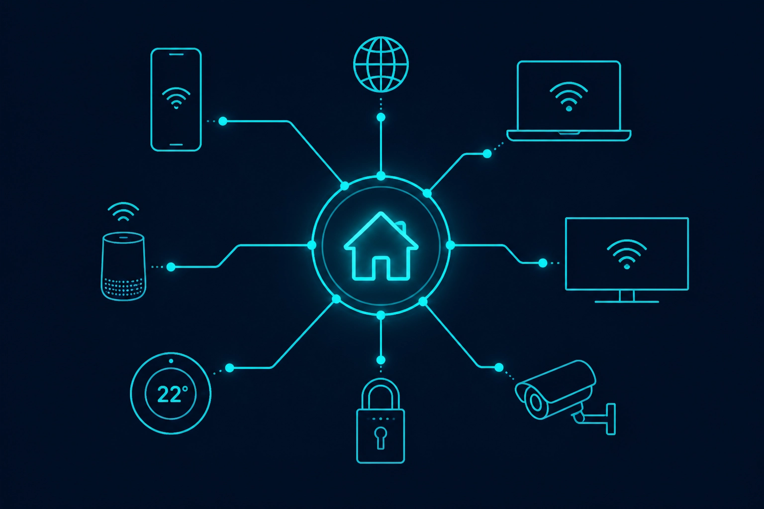 Home Wi-Fi router on a desk — gigabit broadband doesn't mean fast Wi-Fi